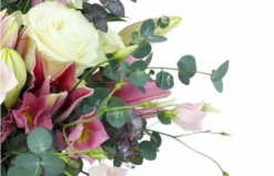 Bouquet Champêtre Rose & Blanc "Reims" 5 Bouquet Champêtre Rose & Blanc "Reims" -L’Agitateur Floral Boutique bouquet champetre rose blanc reims 2