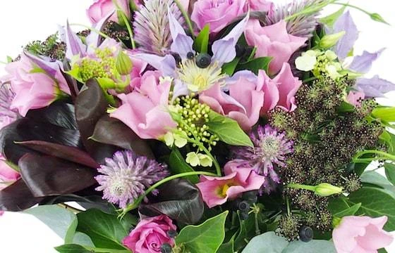 Bouquet De Fleurs Mauve & Rose "Lille" 2 Bouquet De Fleurs Mauve & Rose "Lille" – Image 2
