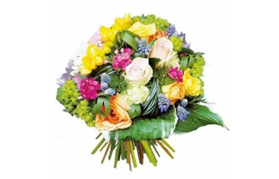 Bouquet De Fleurs Multicolore Fougue 1 Bouquet De Fleurs Multicolore Fougue
