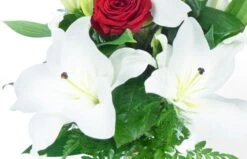 Devant -L’Agitateur Floral Boutique bouquet de fleurs mystere de roses 1