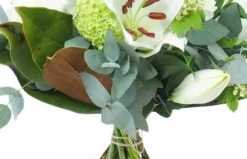 Bouquet De Lys & Fleurs Blanches "Bruges" -L’Agitateur Floral Boutique bouquet de lys fleurs blanches bruges 2