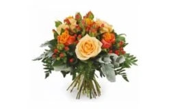 Bouquet De Roses Rond Louisiane