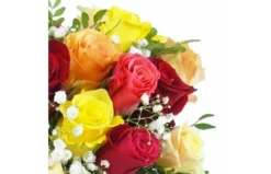 Bouquet Rond Coloré "Barcelone" -L’Agitateur Floral Boutique bouquet rond colore barcelone 2