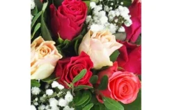 Bouquet Rond De Roses "Lyon" -L’Agitateur Floral Boutique bouquet rond de roses lyon 2