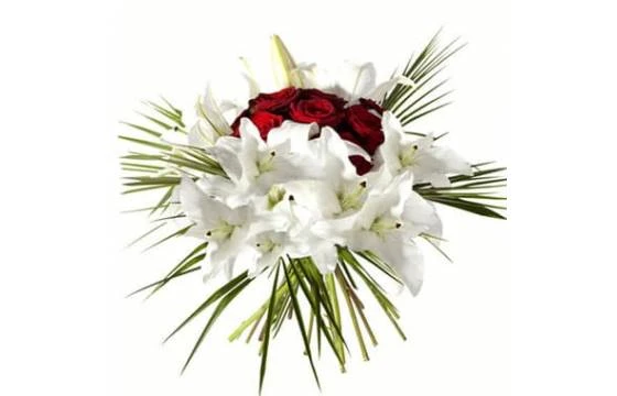 Bouquet Rond Nid D'Amour 1 Bouquet Rond Nid D'Amour