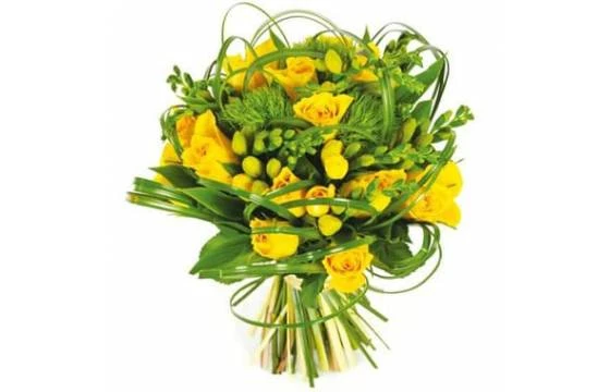 Bouquet Rond Vert Tige 1 Bouquet Rond Vert Tige