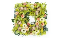 Carré De Fleurs Piquées "Pan"