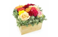 Carré De Roses Colorées "Los Angeles"