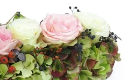 Chemin De Roses Roses & Blanches "Cérès" -L’Agitateur Floral Boutique chemin de roses roses blanches ceres 2