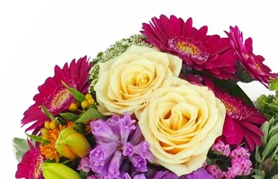 Cœur De Fleurs Fuchsia, Orange & Mauve "Périclès" 3 Cœur De Fleurs Fuchsia, Orange & Mauve "Périclès" – Image 3