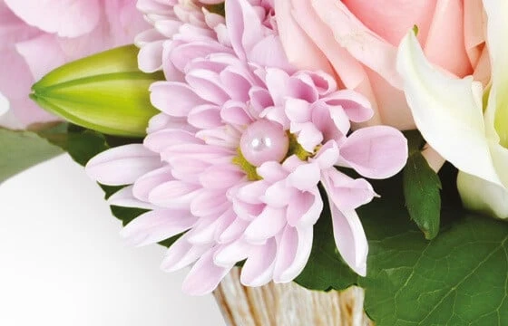 Composition De Fleurs Velour Rose 2 Composition De Fleurs Velour Rose – Image 2