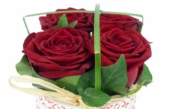 Composition De Roses Rouges Pot D'Amour 5 Composition De Roses Rouges Pot D'Amour -L’Agitateur Floral Boutique composition de roses rouges pot d amour 2