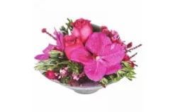 Composition Florale Candy Rose