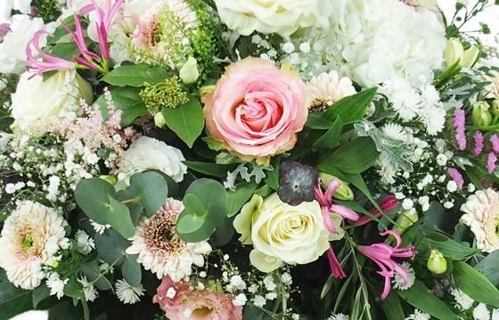 Coussin De Fleurs Piquées "Vénus" 2 Coussin De Fleurs Piquées "Vénus" – Image 2