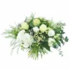 Grand Bouquet De Fleurs Blanc & Vert "Braga"