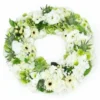 Petite Couronne De Fleurs Blanches "Épona"