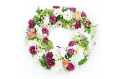 Petite Couronne De Fleurs Piquées "Diane"